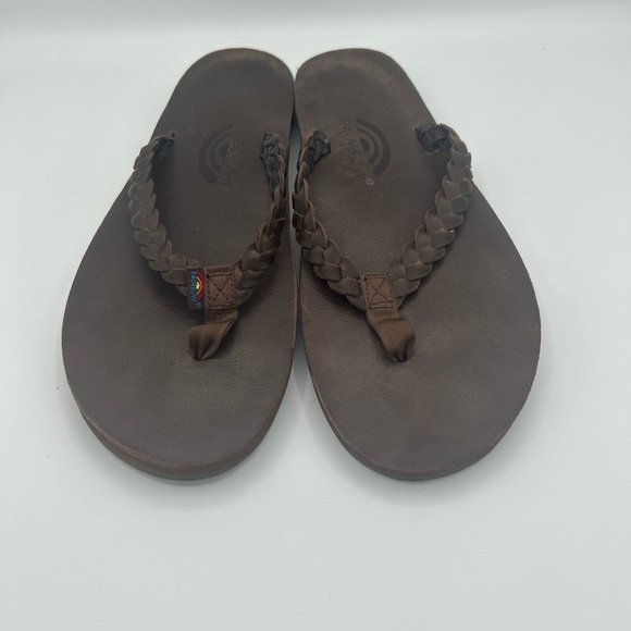 Ladies braided Rainbow sandal. - Picture 10 of 12